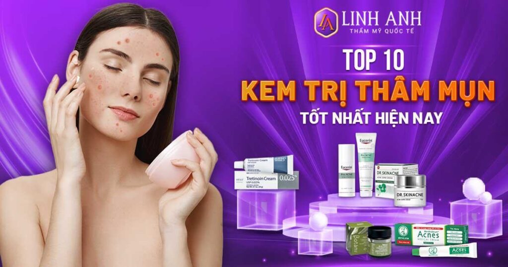 kem trị thâm mụn