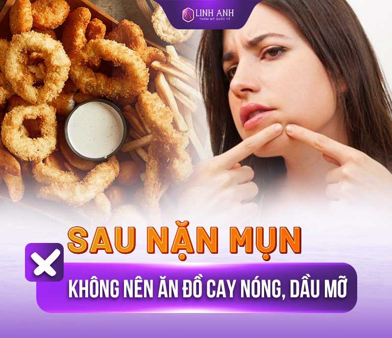sau khi nặn mụn nên ăn gì không nên ăn gì sau khi nặn mụn