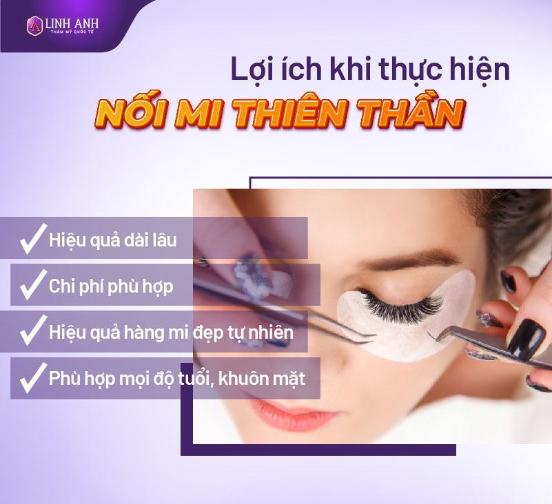 kỹ thuật nối mi thiên thần là gì - Viện thẩm mỹ quốc tế Linh Anh kỹ thuật nối mi thiên thần là gì - Viện thẩm mỹ quốc tế Linh Anh
