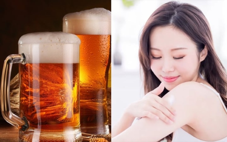 làm trắng da bằng bia làm trắng da bằng bia