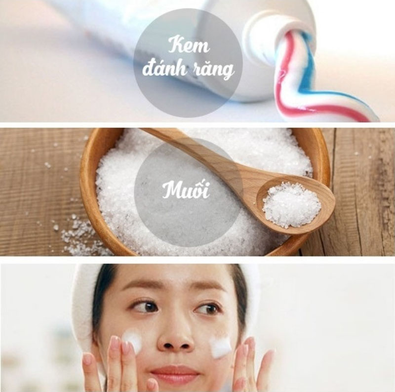 làm trắng da bằng kem đánh răng và muối làm trắng da bằng kem đánh răng và muối