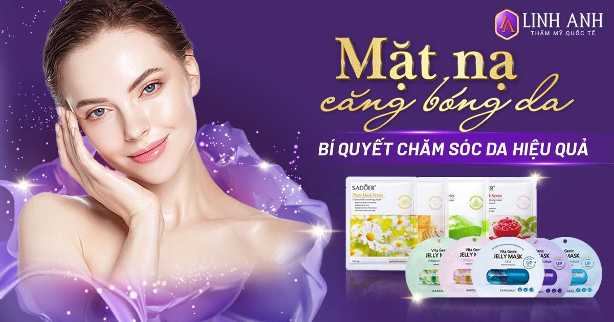 mặt nạ căng bóng da