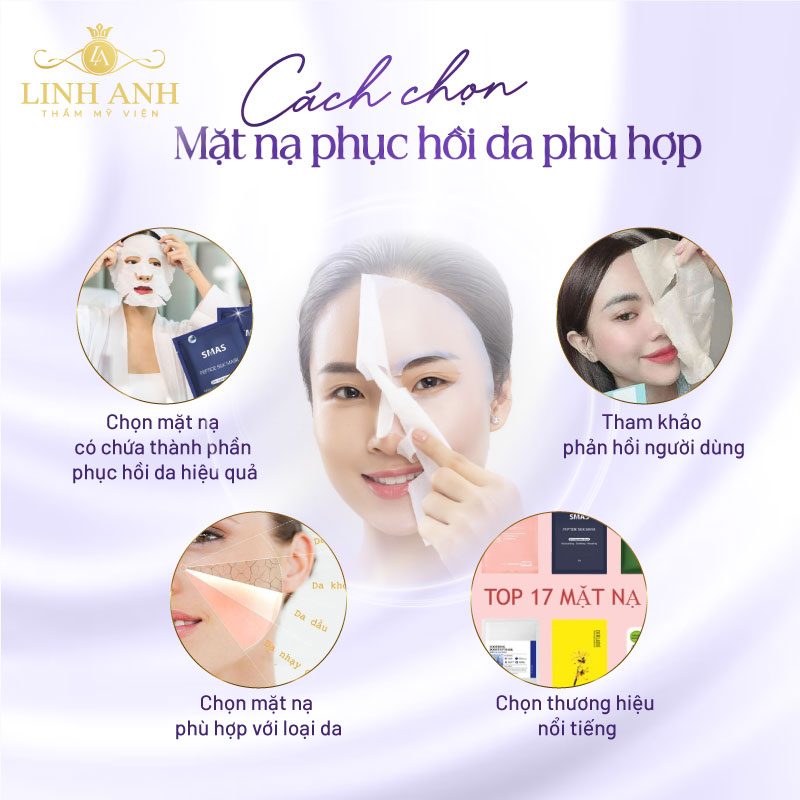mặt nạ phục hồi da kích ứng