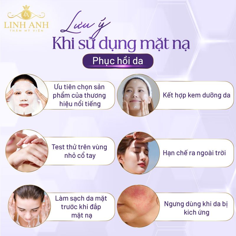 mặt nạ phục hồi da sau peel