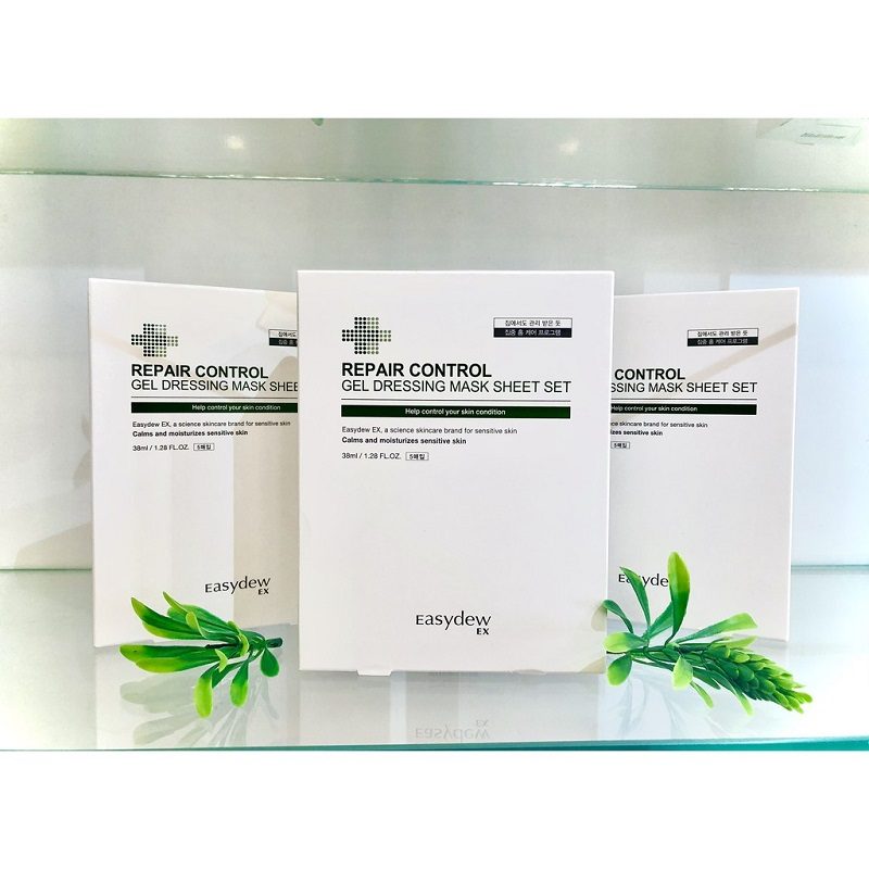 mặt nạ phục hồi da sau tái tạo Easydew EX Repair Control Gel Dressing Mask Sheet