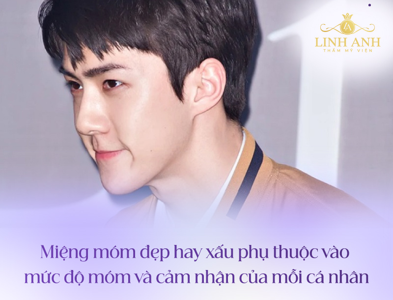 miệng móm xấu hay đẹp