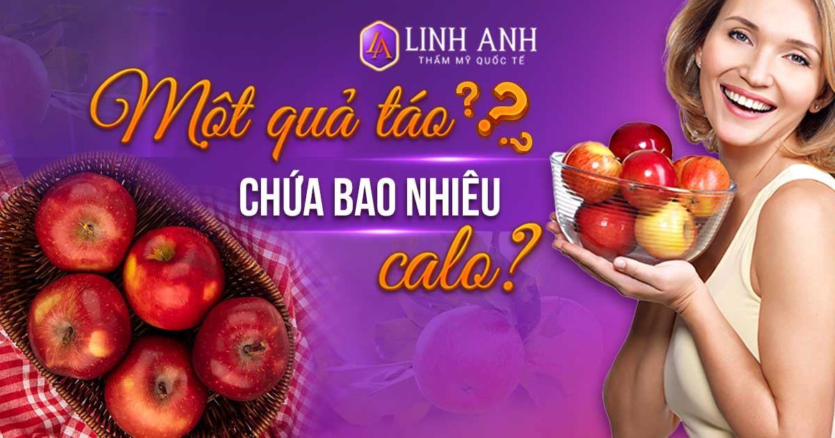 một quả táo chứa bao nhiêu calo