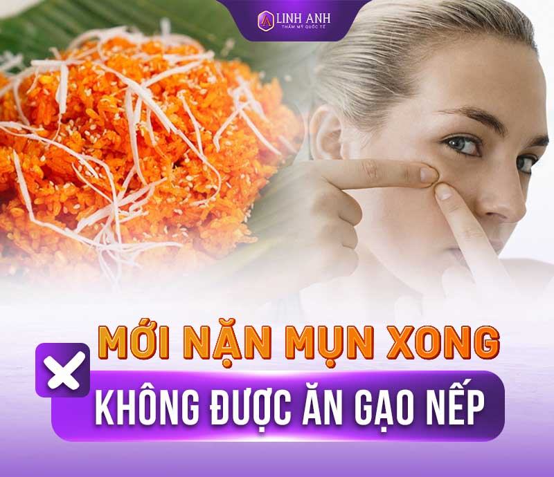 sau khi nặn mụn không nên ăn gì nặn mụn xong không nên ăn gì