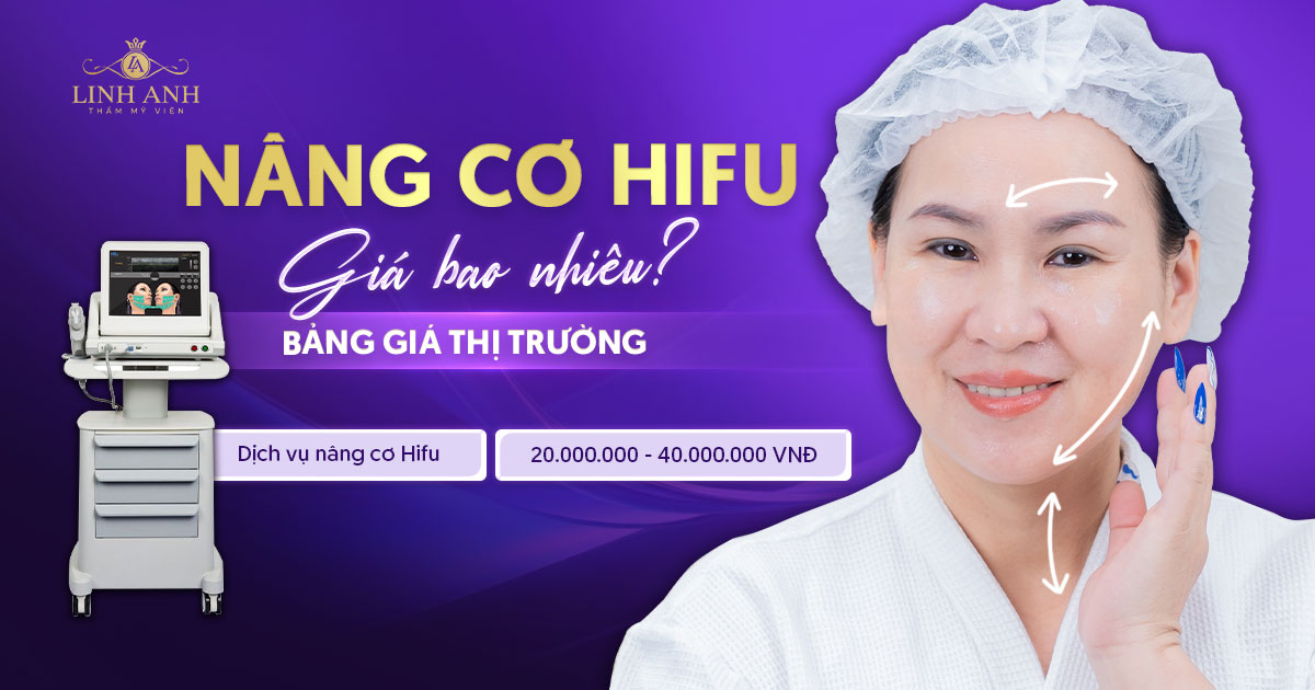 nâng cơ Hifu giá bao nhiêu