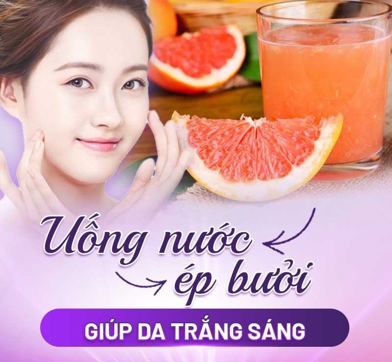 nước uống làm trắng da