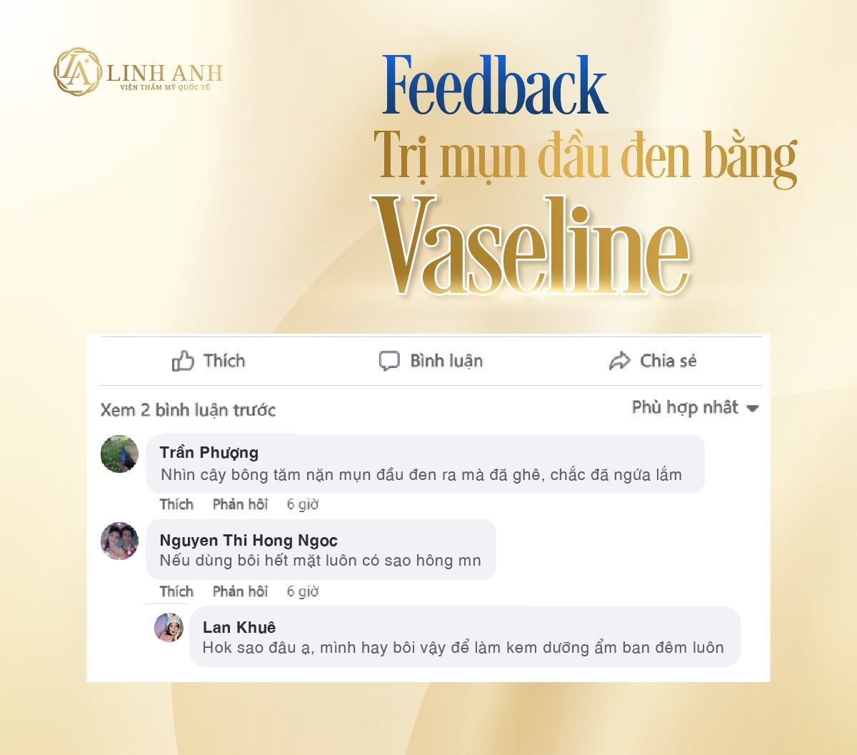 phương pháp trị mụn đầu đen bằng vaseline phương pháp trị mụn đầu đen với vaseline - Viện thẩm mỹ quốc tế Linh Anh
