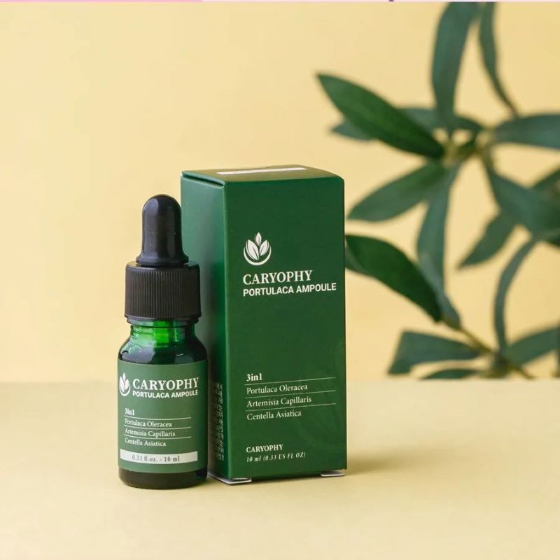 serum tái tạo da tốt nhất hiện nay serum tái tạo da mụn caryophy portulaca ampoule