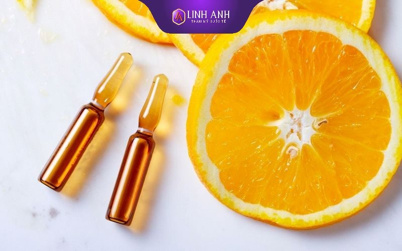 tác dụng của vitamin c cho da mặt
