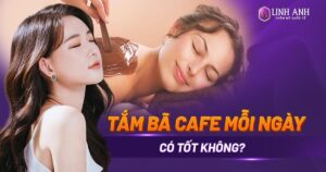 tắm bã cafe mỗi ngày có tốt không