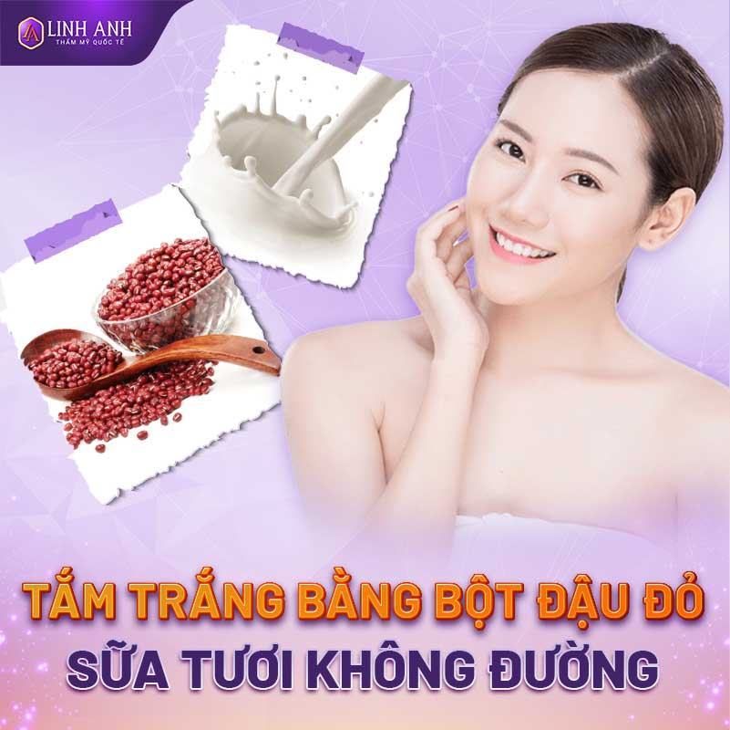 tắm bột đậu đỏ tắm bột đậu đỏ bao lâu thì trắng