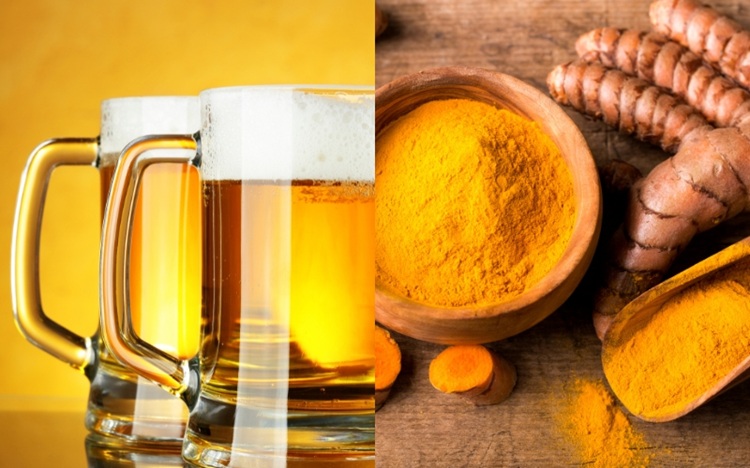 tắm trắng bằng bia và bột nghệ tắm trắng bằng bia và bột nghệ