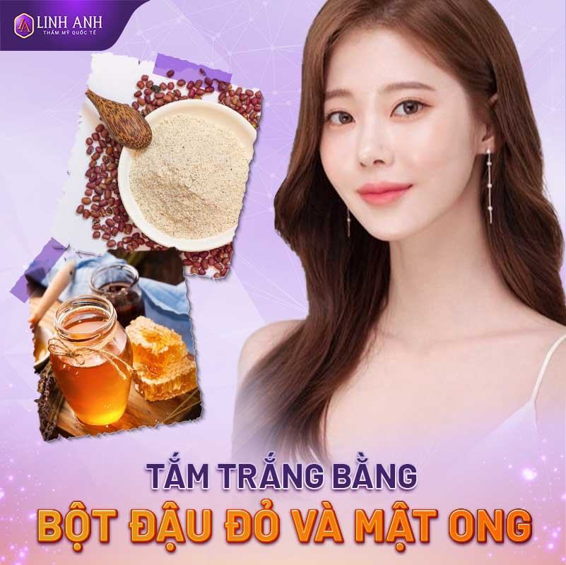 tắm bột đậu đỏ tắm trắng bằng bột đậu đỏ và trứng gà
