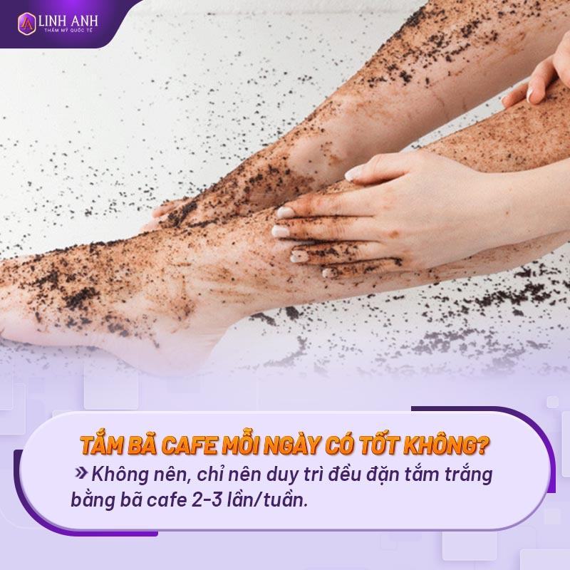 tắm bã cafe mỗi ngày có tốt không tắm trắng cà phê có tốt không