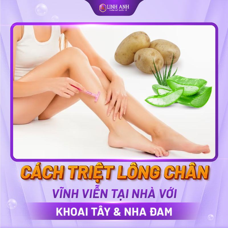 cách triệt lông chân vĩnh viễn tại nhà cho nữ tẩy lông chân vĩnh viễn