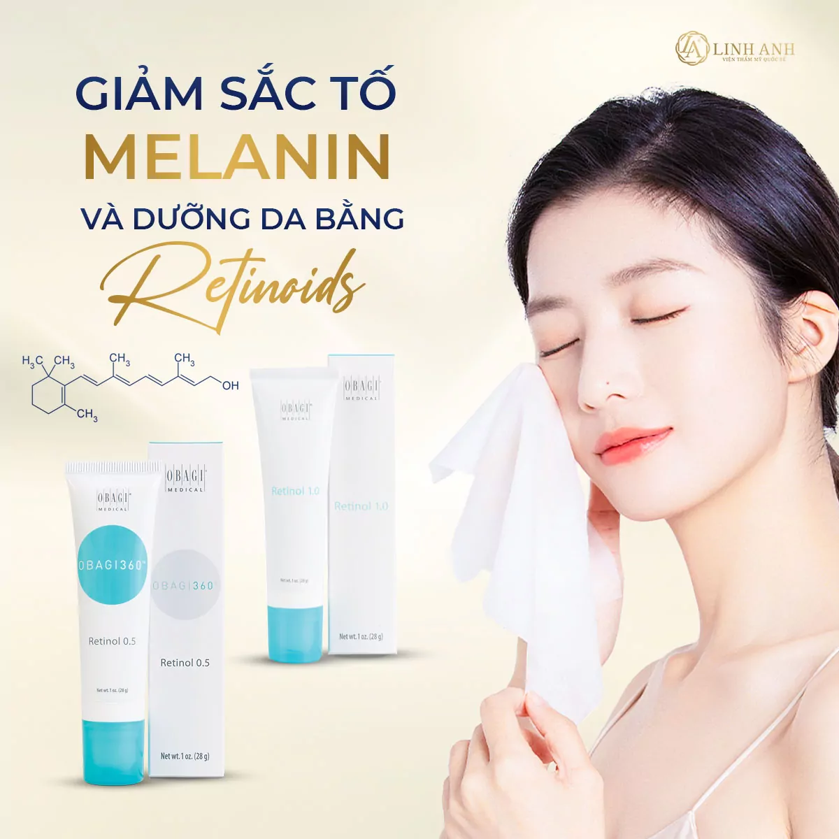 thành phần trị nám tốt nhất - Viện thẩm mỹ quốc tế Linh Anh