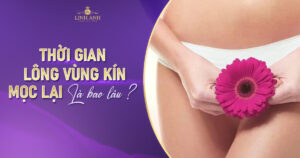 thời gian lông vùng kín mọc lại