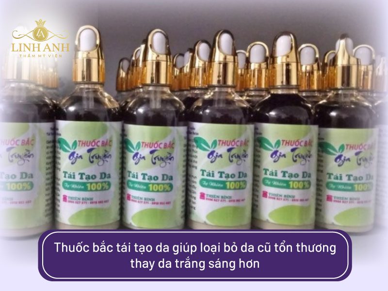 thuốc bắc gia truyền tái tạo da