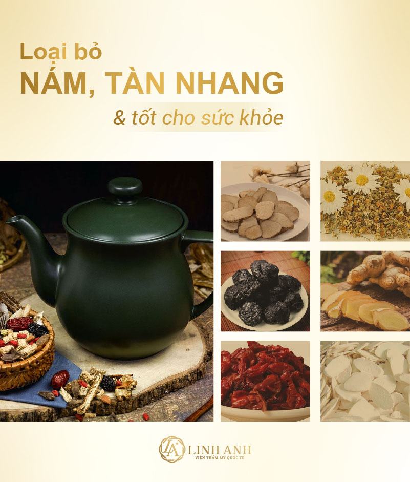 trị nám bằng thuốc bắc thuốc bắc trị nám - Viện thẩm mỹ quốc tế Linh Anh