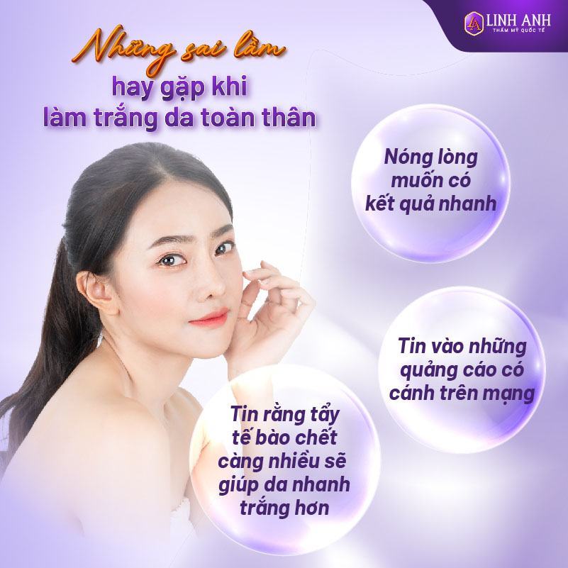 cách làm trắng da toàn thân trắng da toàn thân