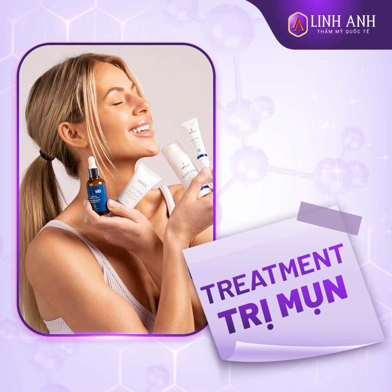 treatment trị mụn là gì