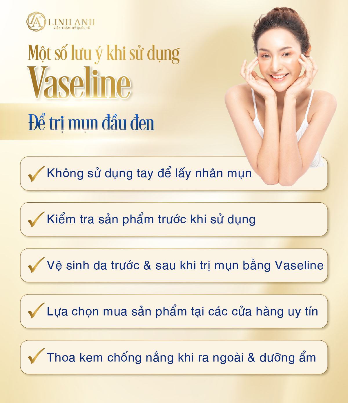 cách trị mụn đầu đen bằng vaseline trị mụn đầu đen với vaseline - Viện thẩm mỹ quốc tế Linh Anh