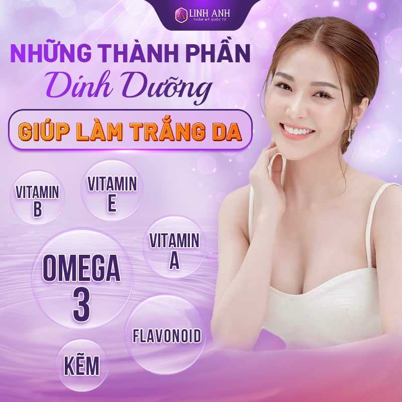 uống gì để trắng da toàn thân uống gì để trắng da