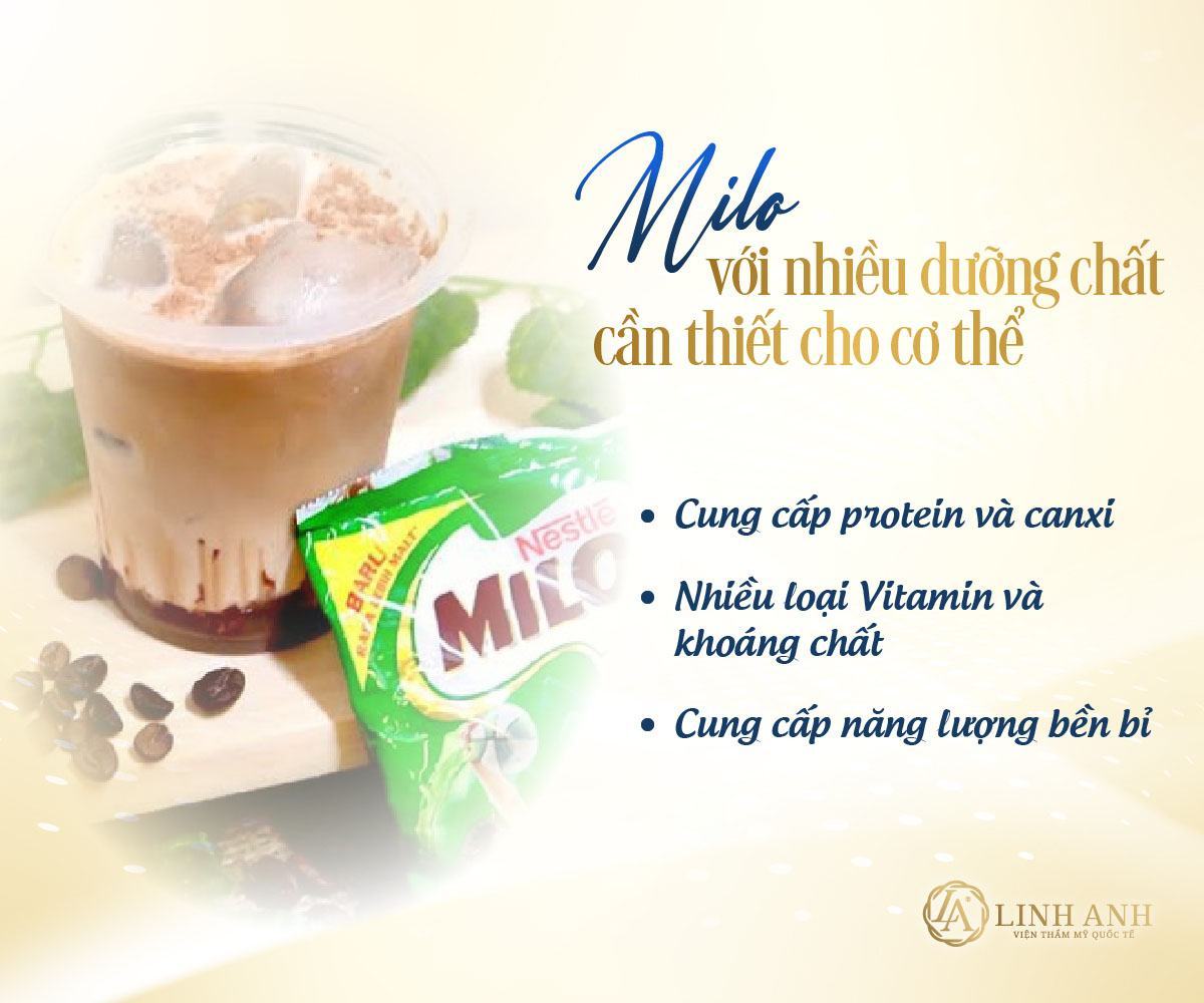 uống milo có nổi mụn không uống milo có nổi mụn hay không - Viện thẩm mỹ quốc tế Linh Anh