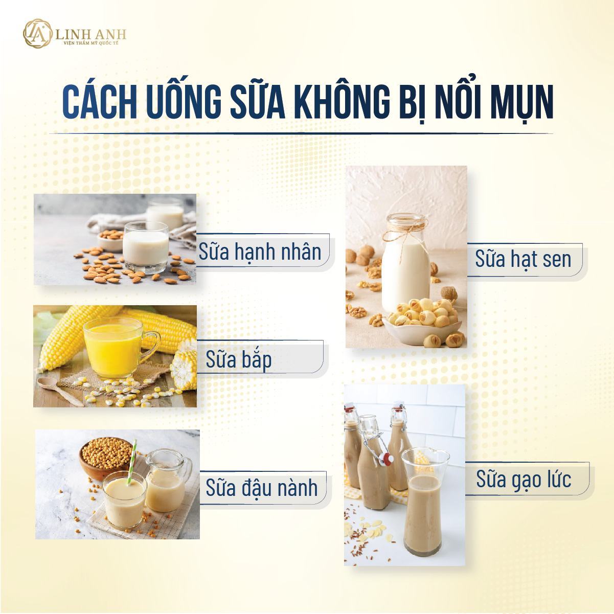 uống sữa có gây mụn không uống sữa có gây mụn - Viện thẩm mỹ quốc tế Linh Anh