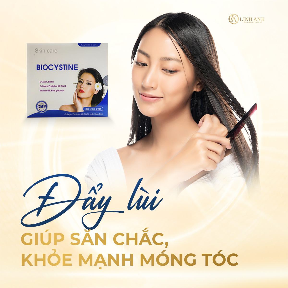 uống l cystine viên uống l-cystine 500mg - Viện thẩm mỹ quốc tế Linh Anh