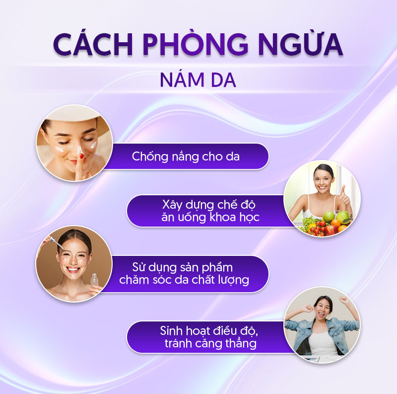 phòng ngừa nám da