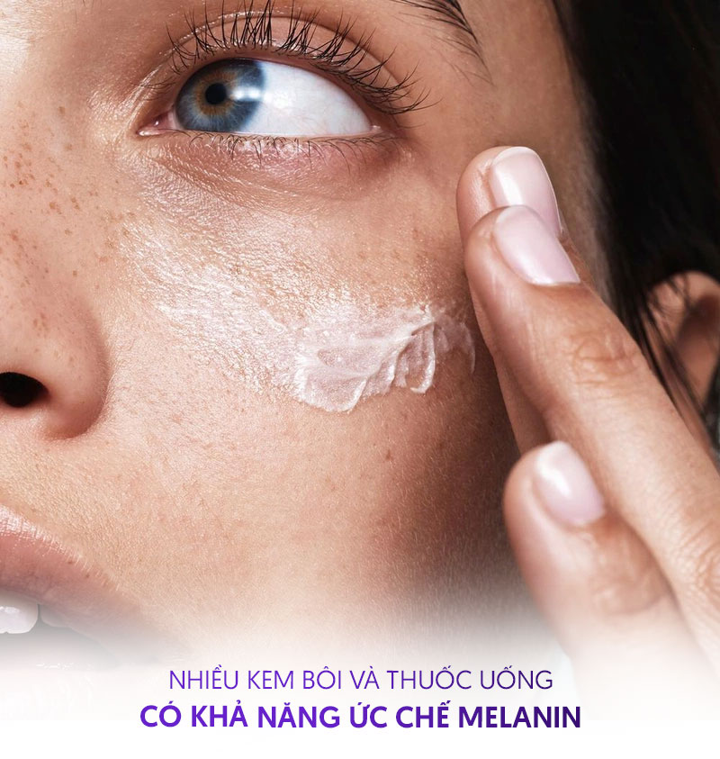 Cách làm giảm sắc tố melanin với kem bôi