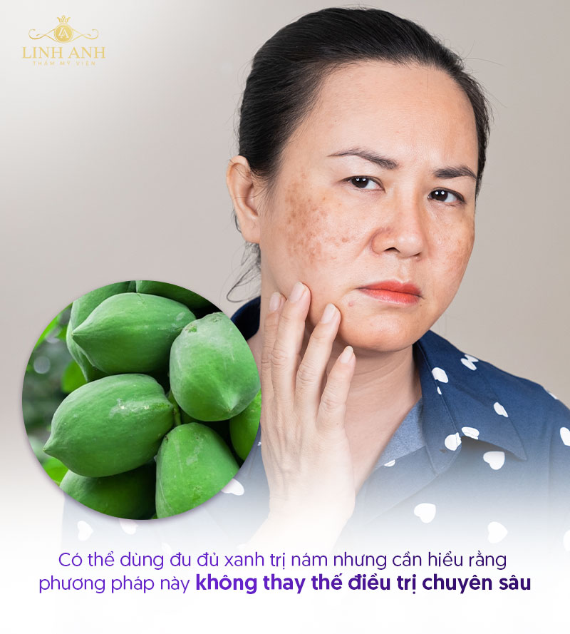 cách trị nám bằng đu đủ