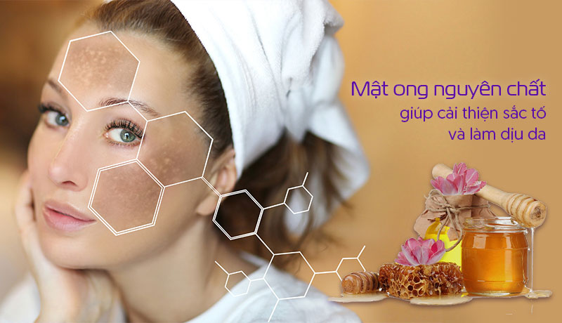 Trị nám bằng mật ong nguyên chất