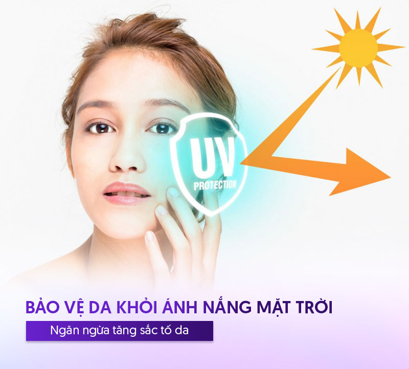 Cải thiện da bị tăng sắc tố melanin quá mức