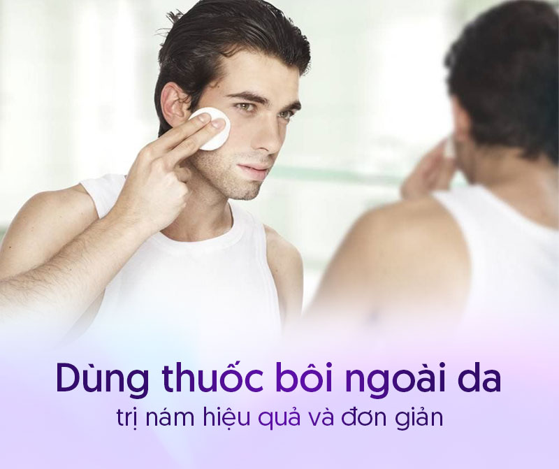 Thuốc trị nám da mặt cho nam giới