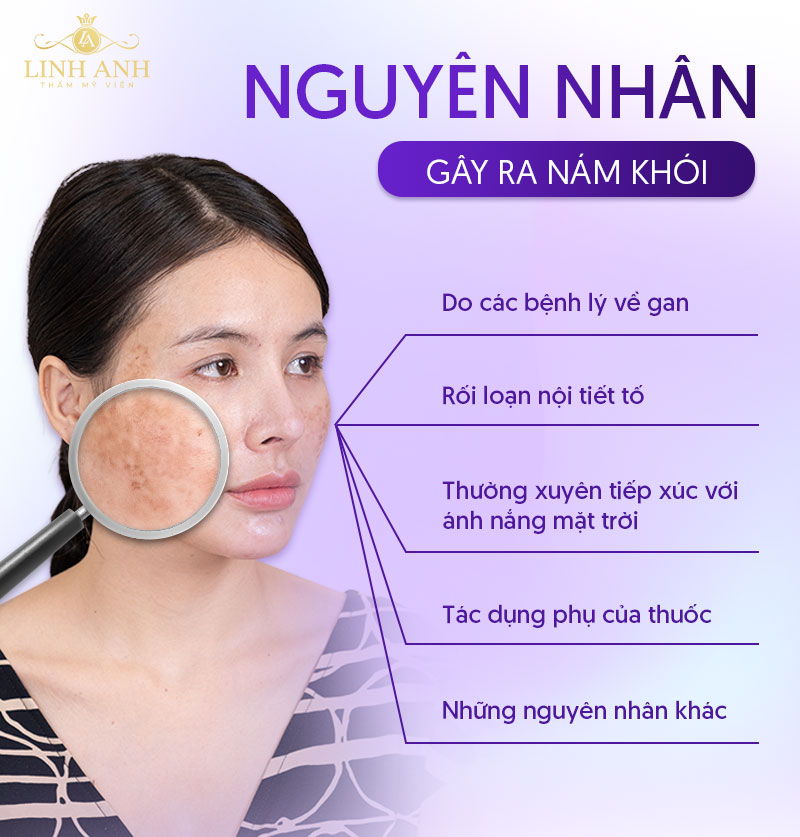 nguyên nhân bị nám khói