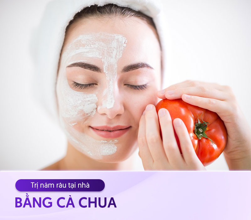 trị nám bằng cà chua
