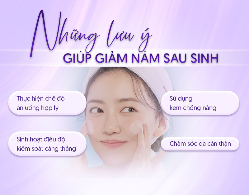 Sinh xong làm gì để hết tàn nhang