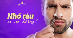 nhổ râu có sao không