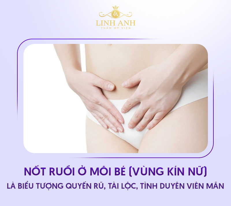 Nốt ruồi ở môi bé Nốt ruồi ở môi bé