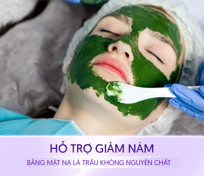 Trị nám bằng lá trầu không và nghệ