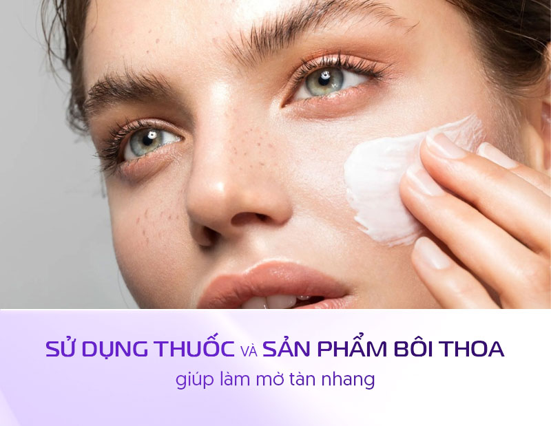 Thuốc điều trị tàn nhang