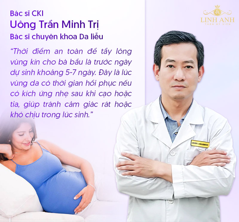 Bà bầu có nên Tẩy lông không Bà bầu có nên Tẩy lông không