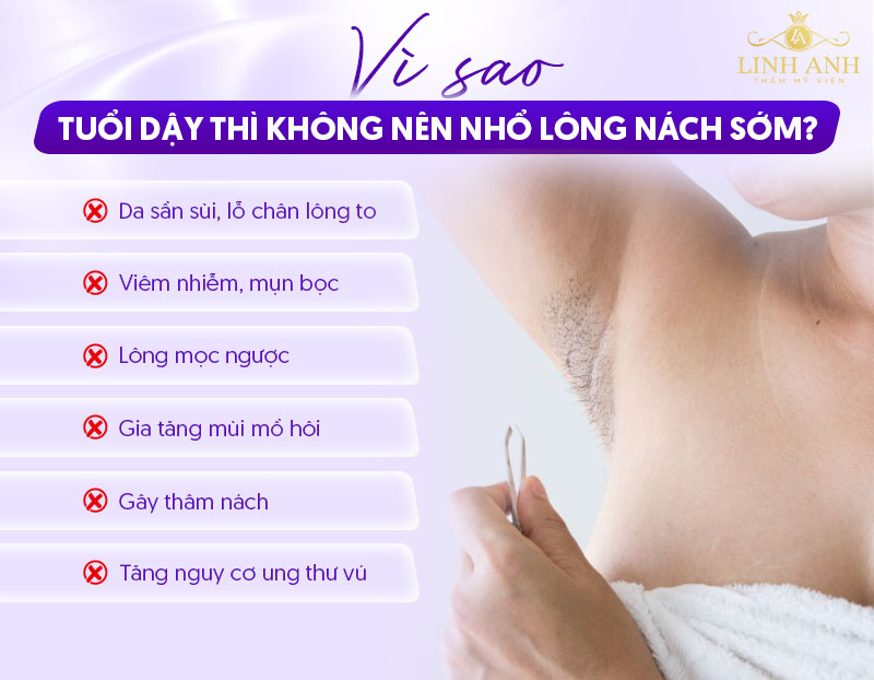 Cách trị lông nách cho tuổi dậy thì Cách trị lông nách cho tuổi dậy thì