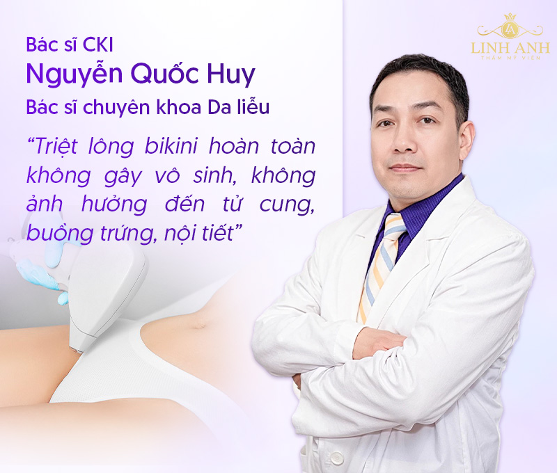 Triệt lông bịkini có ảnh hưởng đến sinh sản